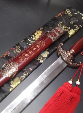 正品硬剑冷兵器馈赠真剑长剑