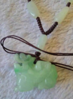 此链接为快递补费专用链接（玉坠挂绳绑法）方便客户了解绑玉坠的