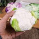 PU simulation cauliflower model vegetable purple broccoli props