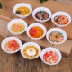 PVC simulation ramen bowl food toy DIY set