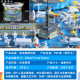 Toy airport airliner scene model ornaments