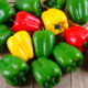 Simulated pepper model foam fake vegetable props ornaments