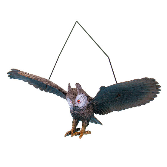 Simulated owl model plastic children's toy props