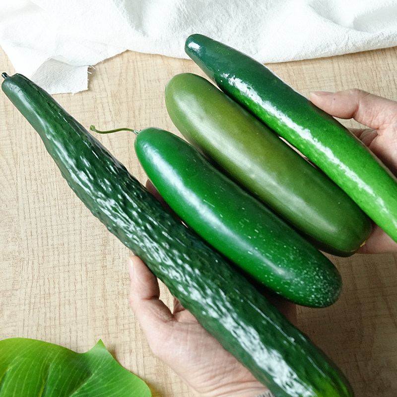 仿真黄瓜模型胖黄瓜片青瓜果蔬菜橱柜厨房直播装饰道具过家家玩具,淘宝优惠券,粉丝福利购,淘宝优惠卷
