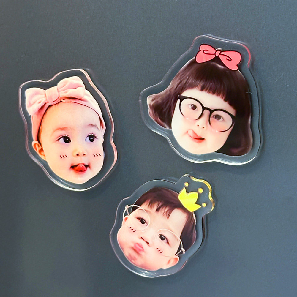 冰箱贴定制照片磁贴情侣头像diy磁性贴个性创意磁吸冰箱装饰高级,淘宝优惠券,粉丝福利购,淘宝优惠卷