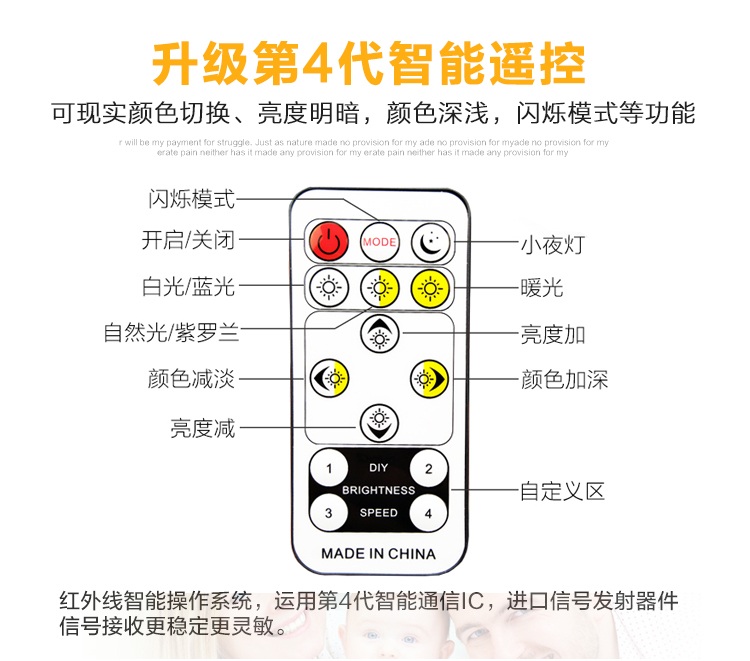 LED三色变光灯带顶部暗槽高亮户外防水光带客厅卧室吊顶变色灯条 - 图3