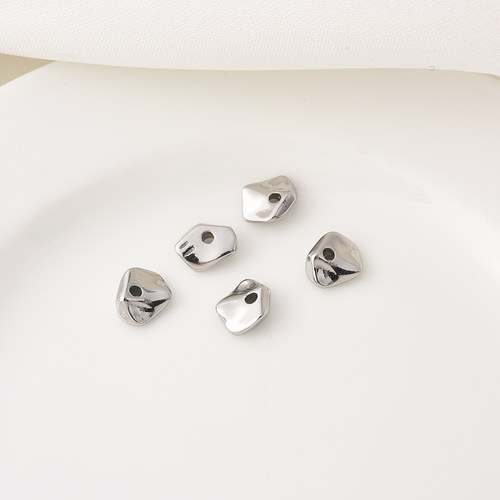 14K包金高保巴洛克异形珠手工diy手链18K不规则隔珠隔片散珠材料 - 图1