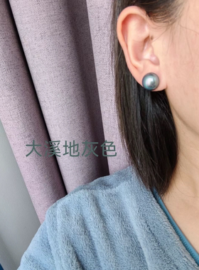 西班牙小灯泡强光珍珠气质耳钉