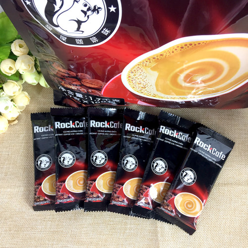 越南进口rockcafe越贡100条三合一猫屎咖啡味速溶1700g包邮袋装 - 图1