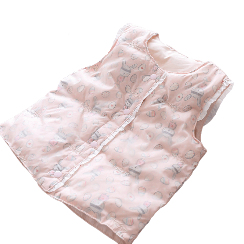 男女儿童90%白鸭绒刺绣花羽绒马甲 秋冬宝宝轻薄保暖卡通羽绒背心,淘宝优惠券,粉丝福利购,淘宝优惠卷