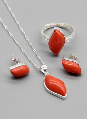 套装蒙古西藏游牧民族风女款银饰