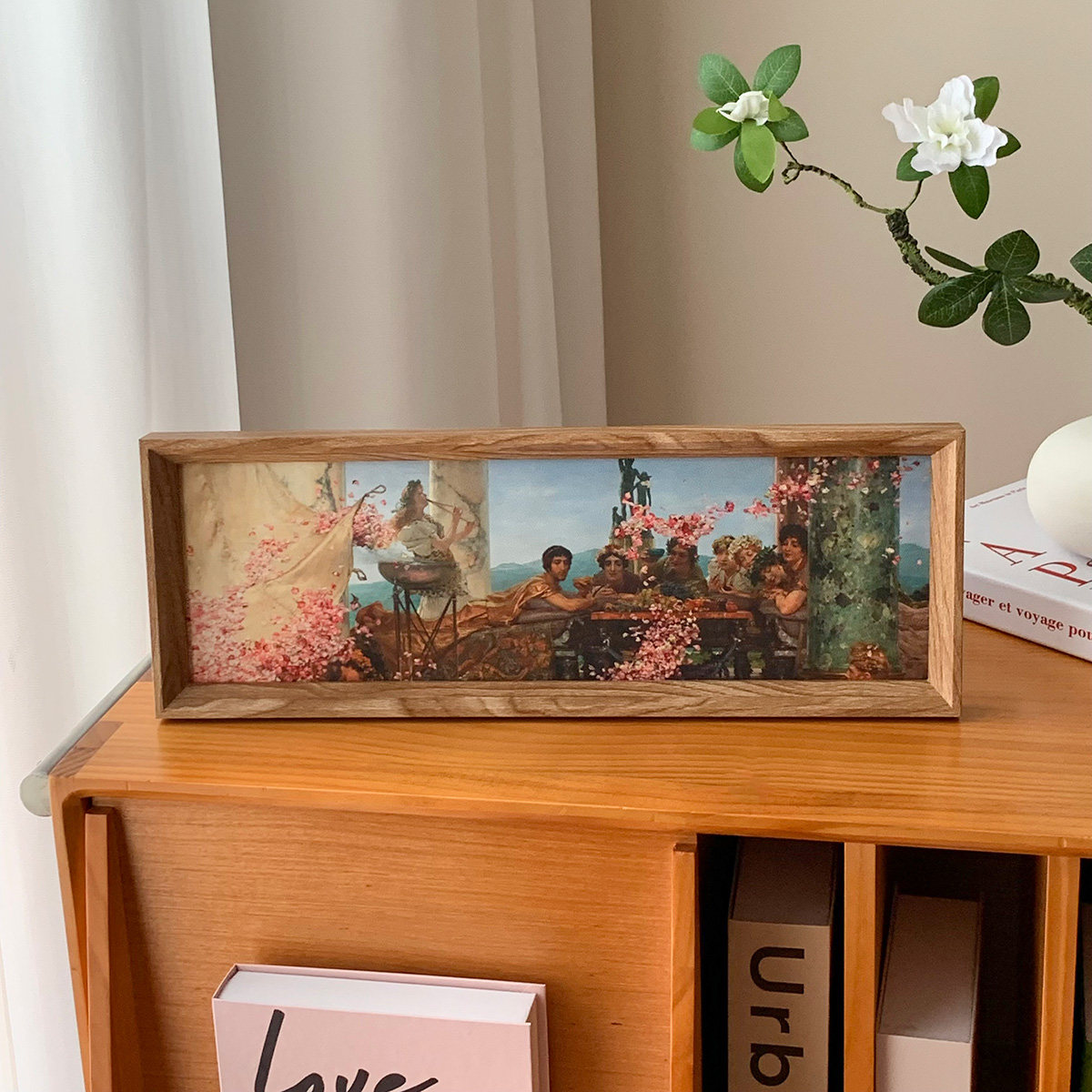 塔德玛 埃拉加巴卢斯的玫瑰古典主义摆台客厅相框玄关床头柜摆件,淘宝优惠券,粉丝福利购,淘宝优惠卷