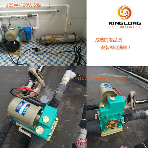 125W 250W伟乐家用微电脑智能冷热水全自动自吸增压250A水泵 - 图2