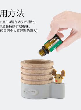 Bone香氛香薰礼盒可爱扩香台摆件