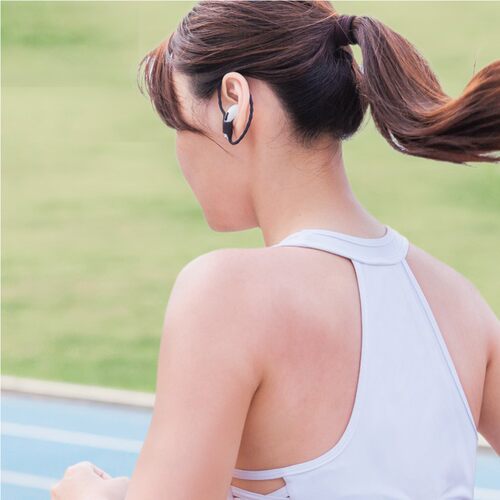 Bone防丢耳机链耳机防掉环适用AirPods3/4/Pro3蓝牙无线耳机跑步运动防掉绳软硅胶耳圈式通用苹果华为小米TWS - 图0