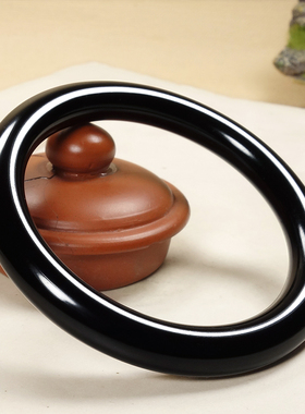 圆条手镯和田玉墨玉籽料美人镯