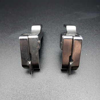 ເຄື່ອງຈັກຕັດຫຍິບ flat car collar waist presser foot hidden thread tangent presser foot all steel NR-31S NL-31S pit presser foot