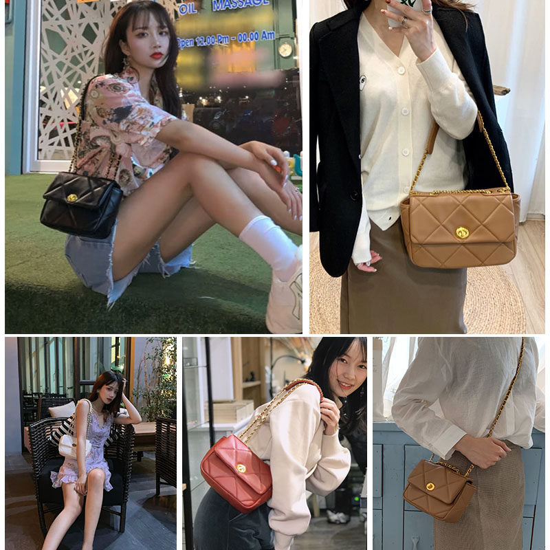 mirgam kosel小mk斜挎菱格链条包 飘雷迪女士包袋