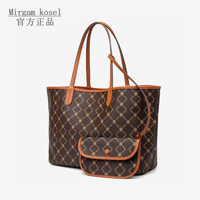 法国品牌小mk老花手提女斜挎包包 飘雷迪女士包袋