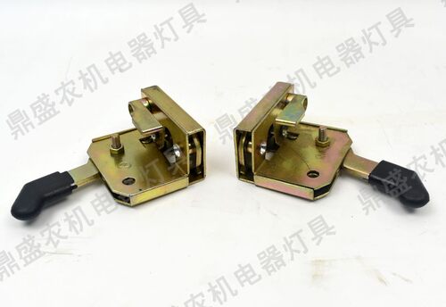 工程车农用车通用拖拉机车门锁体锁块锁芯502工程锁拉把手门锁 - 图1
