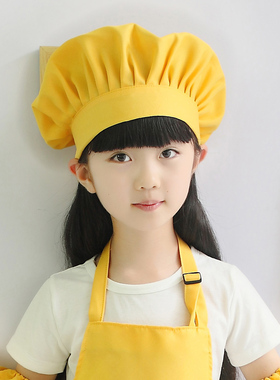 厨师帽通用多色圆顶四季