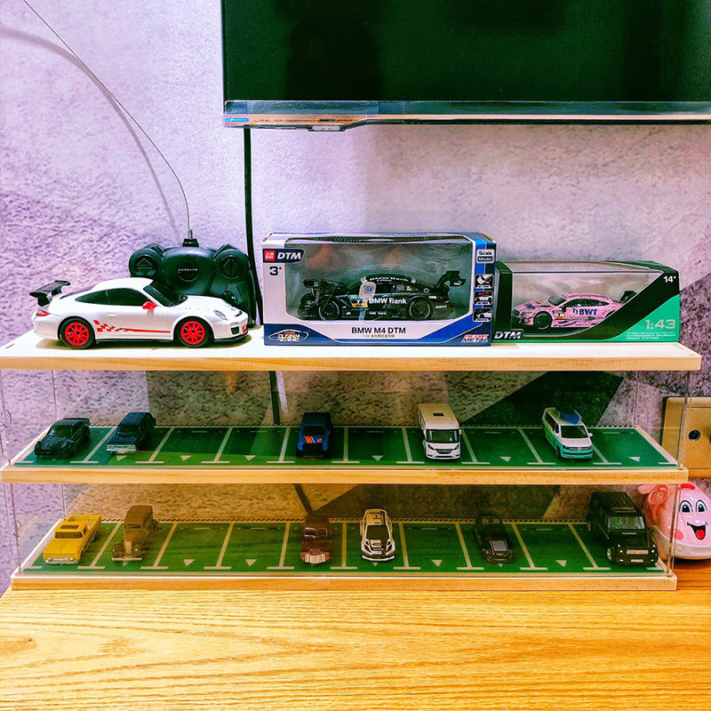 原木玩具车模展示柜小汽车家用挂墙多美卡亚克力收纳陈列柜展示架,淘宝优惠券,粉丝福利购,淘宝优惠卷