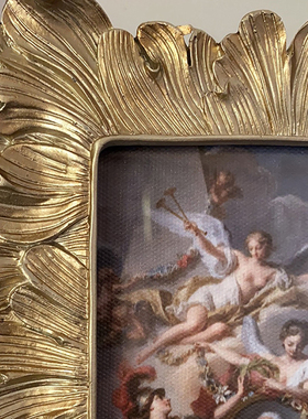 美式风小摆古典油画装饰相框