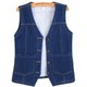 ເສື້ອຍືດ denim ປົກກະຕິຂອງແມ່ຍິງພາກຮຽນ spring ແລະດູໃບໄມ້ລົ່ນແບບເກົາຫຼີ