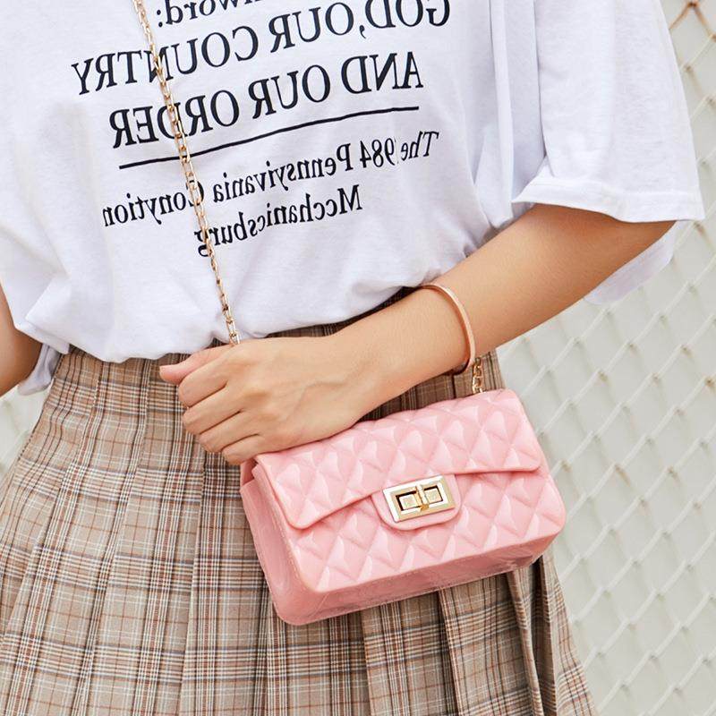 挎包包小方包包锁扣菱格日韩新款小纯色女chic百搭耐磨休闲大容量,淘宝优惠券,粉丝福利购,淘宝优惠卷
