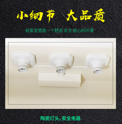 仓鼠迷你刺猬蜜袋鼯专用豪华饲养箱木箱子保温鹦鹉花枝窝松鼠别墅 - 图1