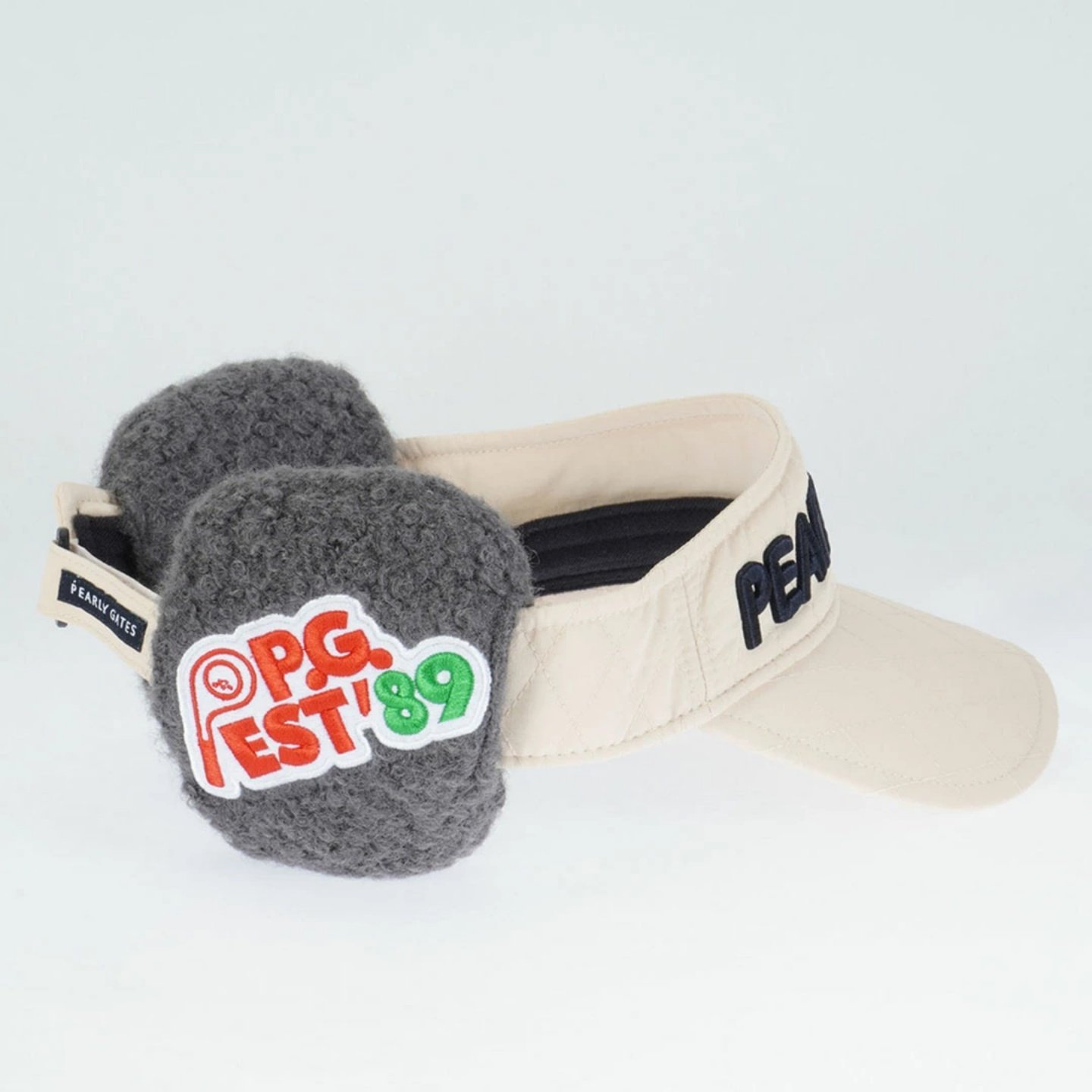 日本正品Pearly Gates PG男女秋冬高尔夫球帽保暖护耳鸭舌帽代购,淘宝优惠券,粉丝福利购,淘宝优惠卷