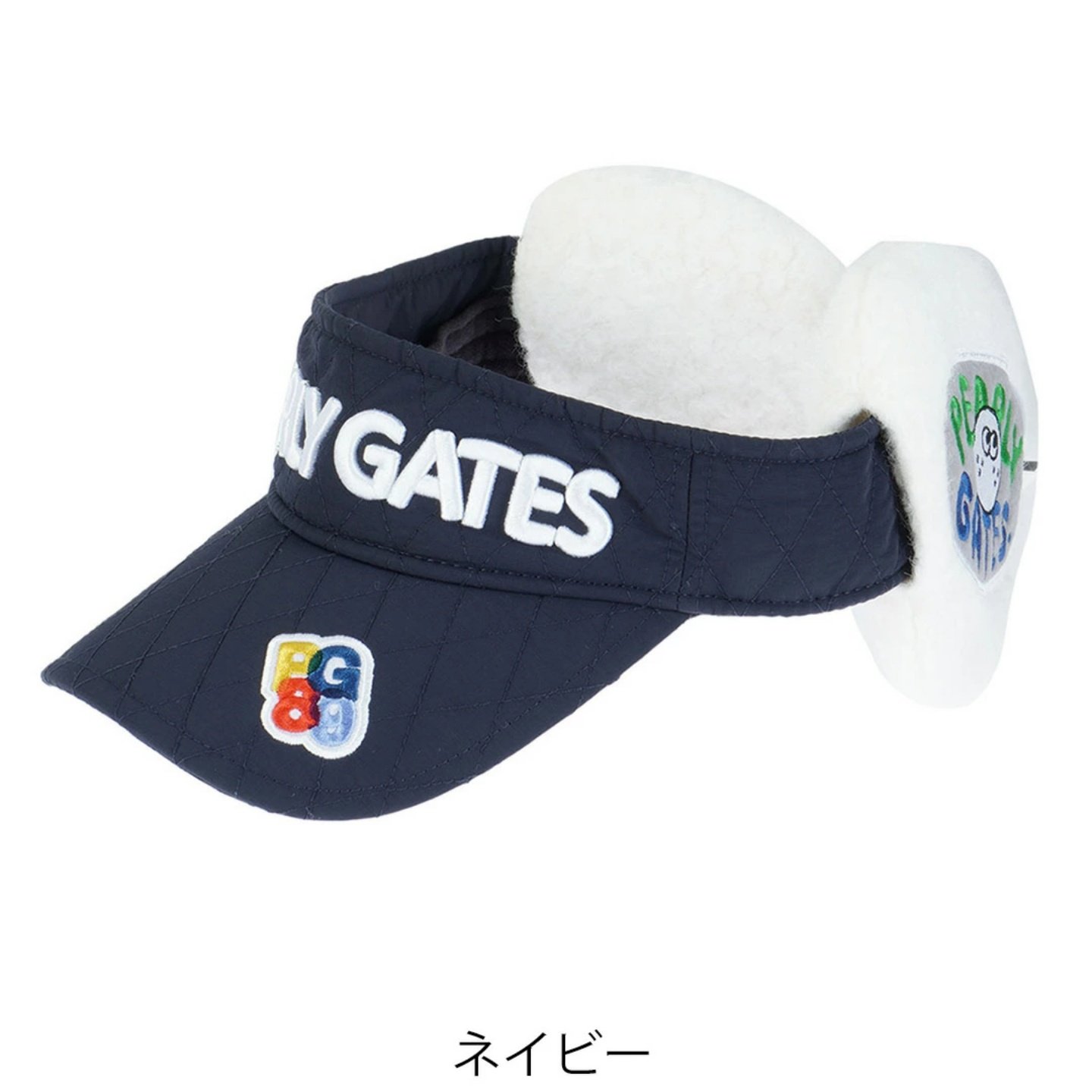 日本正品Pearly Gates PG男女秋冬高尔夫球帽保暖护耳鸭舌帽代购,淘宝优惠券,粉丝福利购,淘宝优惠卷