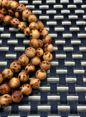 木阑君精品太行崖柏瘤疤多圈手链