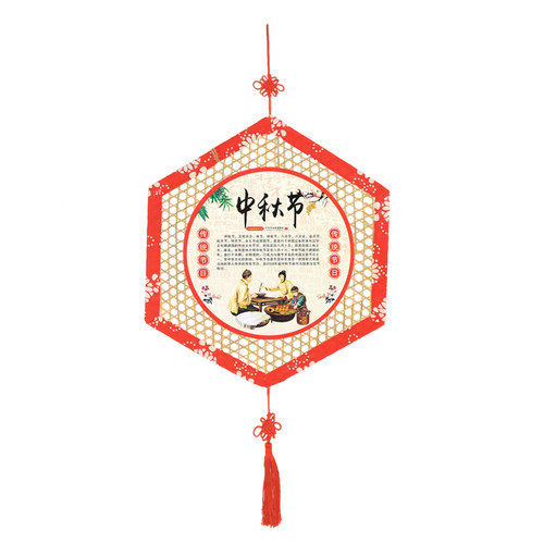 幼儿园挂饰教室走廊空中吊饰区角环创装饰布置创意手工竹编竹网 - 图3