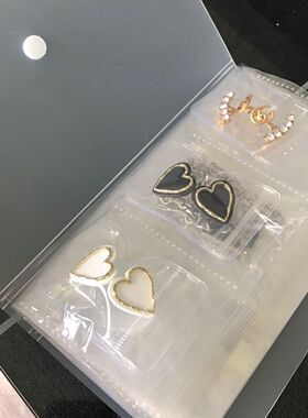 项链防氧化透明自封袋饰品收纳册