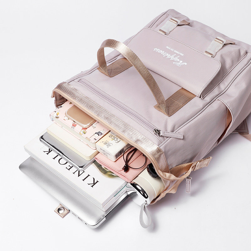 女高中初中生大学生原创双肩背包 哈妃猫双肩背包