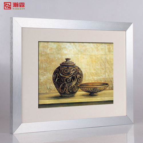 瀚露铝合金画框证书框油画框海报框挂墙铝合金相框定制金属画框 - 图2