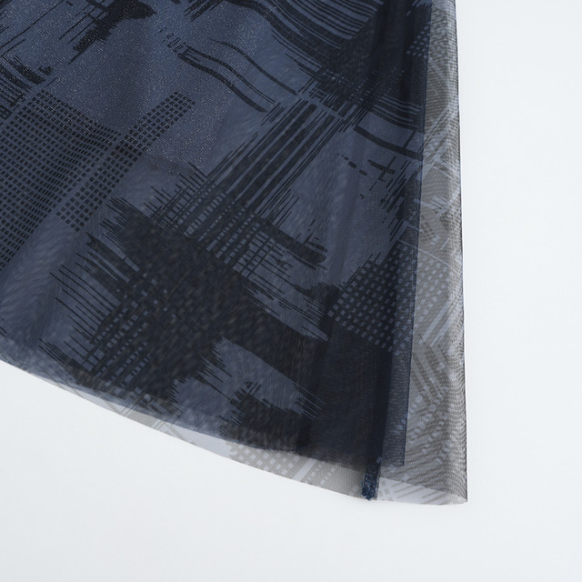 Ishisha Lanwei printed midi skirt A-line skirt