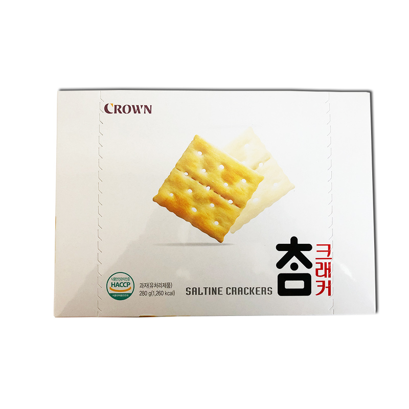 韩国进口零食可丽安大太口咸饼干苏打饼干280g*3盒休闲食品包邮 - 图3