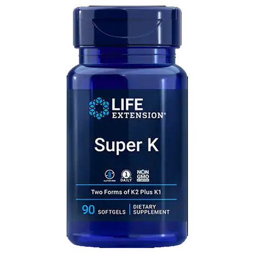美国Life Extension Super K维生素K含K1 K2 MK4 MK7骨骼钙高含量 - 图3