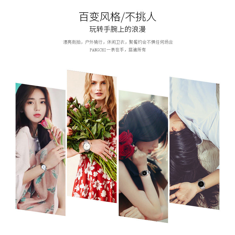2020小巧钢带小女生女简约手链表 可美那手表国产腕表