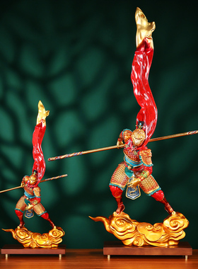 铜欣祥彩铜齐天大圣孙悟空摆件