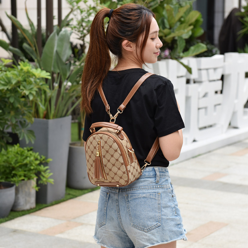 夏季双肩背2021新款潮放手机斜挎包 粹鸟女士包袋