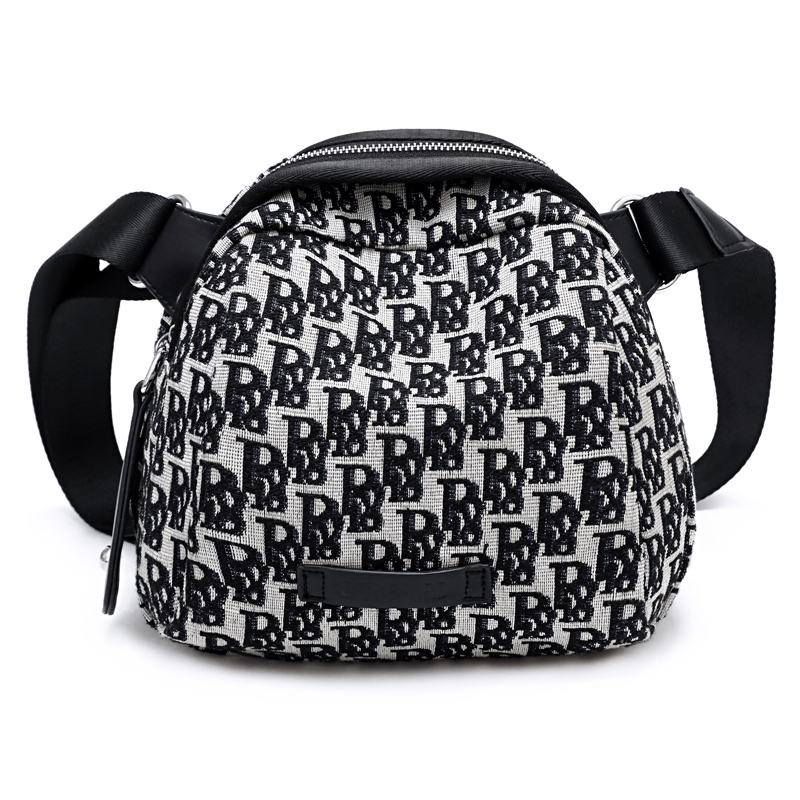 夏季2021新款潮帆布百搭单肩贝壳包 粹鸟女士包袋