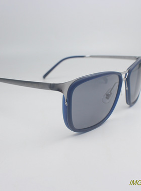 大方框大脸双梁金属包胶可配近视男女复古加宽太阳眼镜墨镜1169