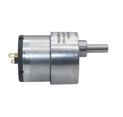 JGB37-520直流减速电机 6V12V24V减速马达 大扭力金属齿轮低转速 - 图3