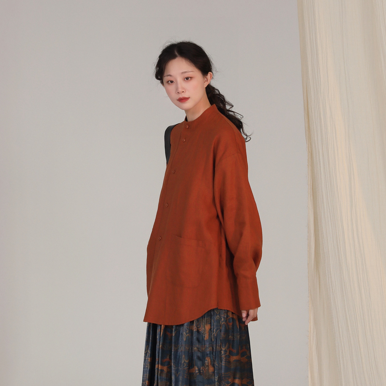 谜阿凰【羽人御双虎丝绒褶裙】汉服半身裙明制原创秋冬丝绒女款,淘宝优惠券,粉丝福利购,淘宝优惠卷