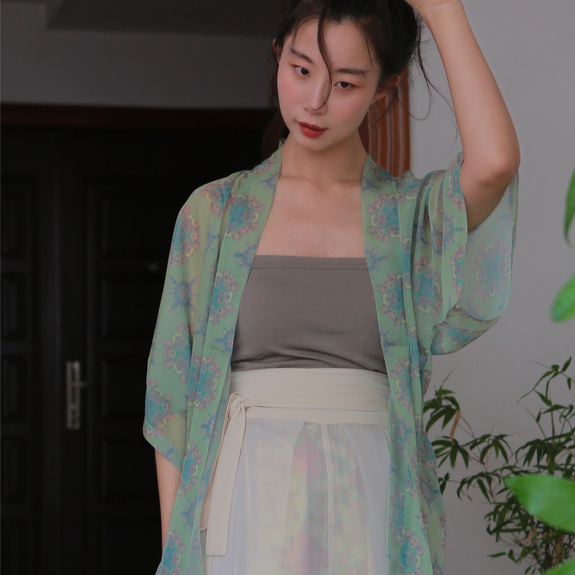 谜阿凰白桃青梅宋裤女宋制汉服宋裤半臂短衫夏季清凉上班通勤国风,淘宝优惠券,粉丝福利购,淘宝优惠卷