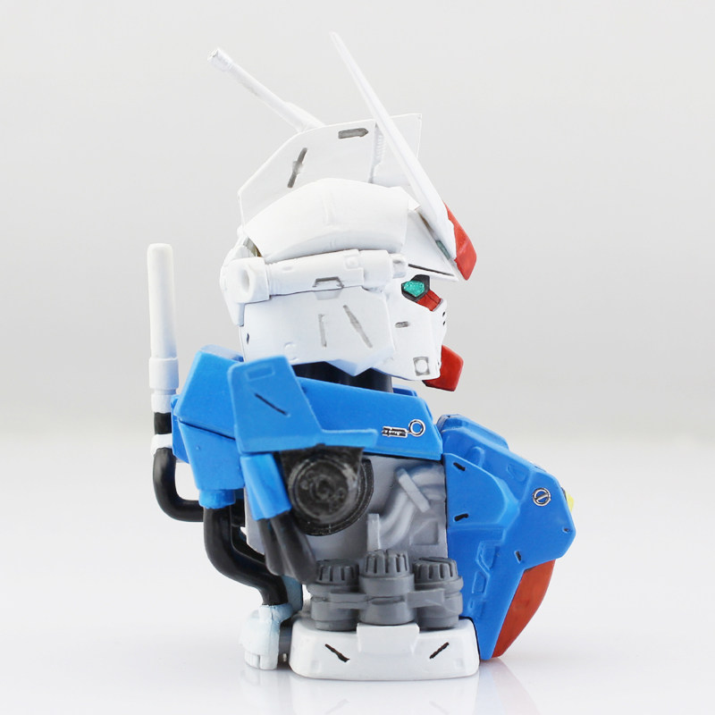 现货 机甲敢达模型改件 1:144 树脂白模 gk sd q版 gp01 头像胸像