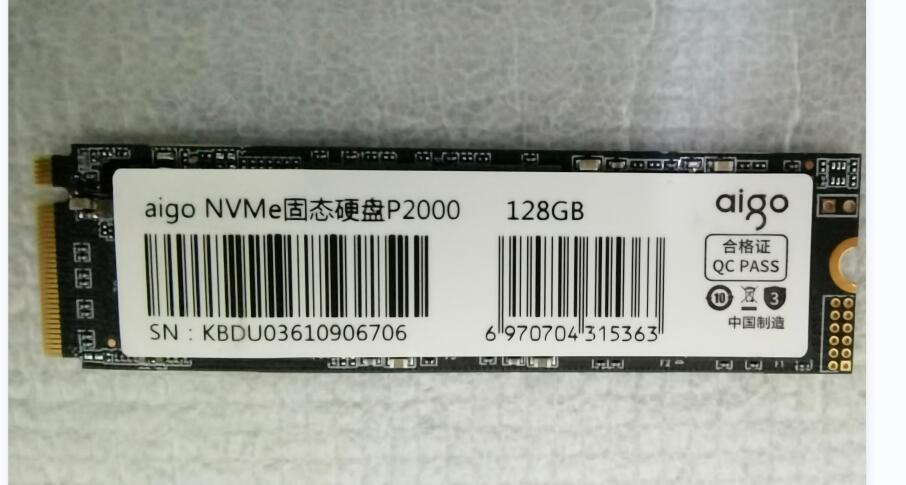 Aigo/爱国者 S500 128G SSD 固态硬盘SATA M.2 全新 拆机 2.5寸 - 图0